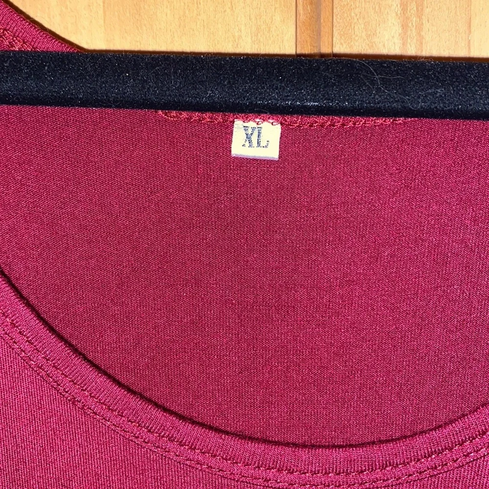 Maroon Dress - Picture 2 of 6